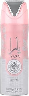 Yara Perfumed Deodorant Spray for Unisex, 6.67 Ounce
