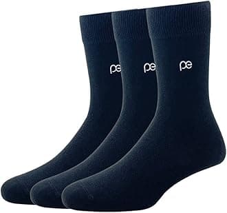 Peter England Men's Cotton Full Length Socks Pack of 3
