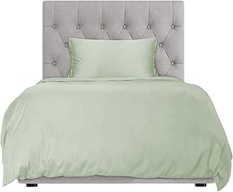 Duvet Cover Bed Linen Set, 2 -Piece Set, Light Green, Twin