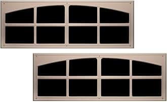 Simulated Garage Door Window (2 windows per kit) - Sandstone - Model AP144199