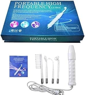 High Frequency Machine Electric Therapy Device, Portable Handheld Electrotherapy Comb, Current Bar For Hair Growth