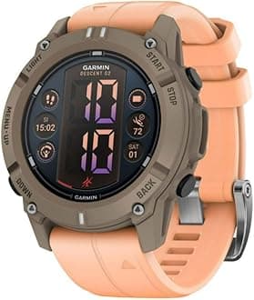 Garmin® Descent™ G2, Watch-Style Dive Computer, Bright AMOLED Display, Multiple Dive Modes, Health and Wellness Features, Paloma with Shell Pink Band