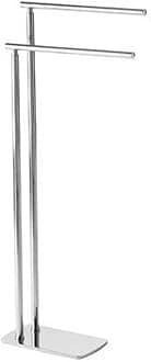 Gedy 7331-13 Towel Stand, 10" L x 15.21" W, Chrome