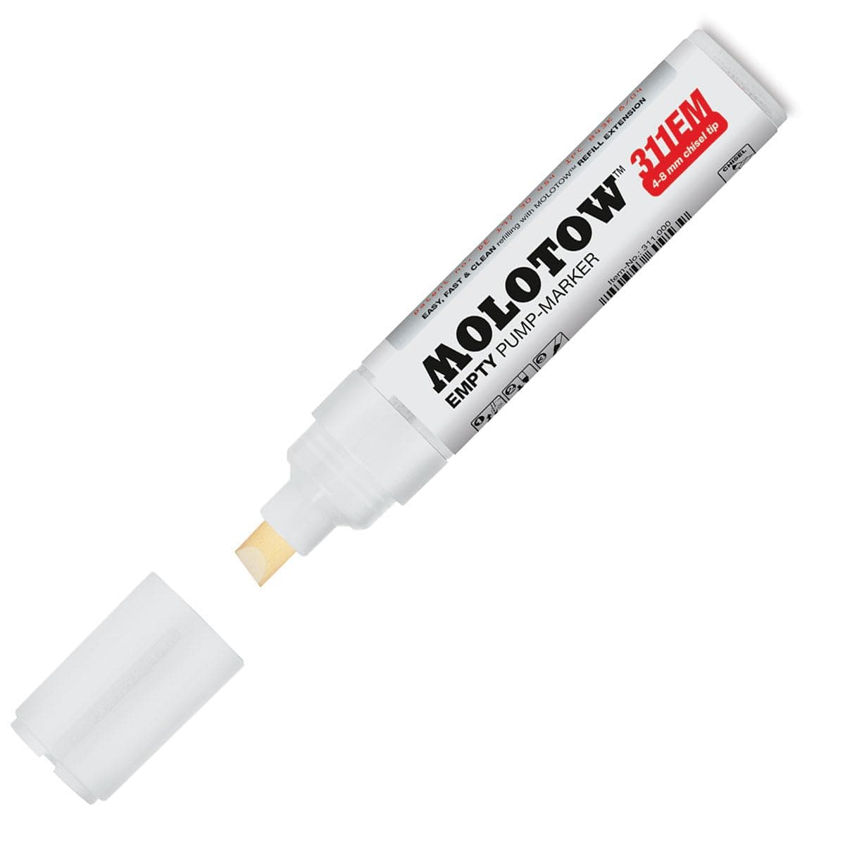 ONE4ALL Empty Marker, 4-8mm, Compatible with Most Paints and Inks (311.000)