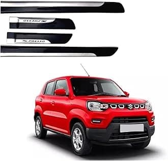 Car Door Body Side Beading/Molding/Cladding for Maruti Suzuki S-Presso Set of 04