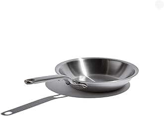 x Eater 8.5 Inch Frying Pan | Made in USA | 5-Ply Fully Clad Stainless Steel | Stay Cool Handle Design | Induction Ready & Non-Toxic