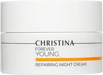 -CHRISTINA- Forever Young Repairing Night Cream - Anti-aging, Stimulates New Cell Growth, for All Skin Types, (1 fl. oz)(30 ml)