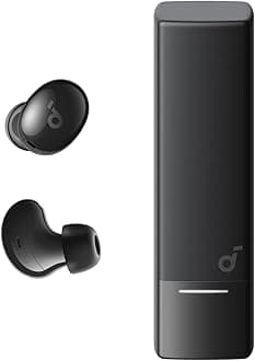 A30I by Anker,Noise Cancelling in Ear Earbuds,Stylish Design,Lightweight Comfort,Clear Sound Super Clear and Powerful Bass,24H Playtime,Ip54,Fast Charge 10Min =120 Min,Bluetooth 5.4-Black