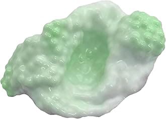 Generic Construction Magnets for Toddlers Grape Smoothie Stressball 2024 New Vacuum Beads Shapeable Stress Milk Stress Toy Upgrade Noisy Sensory Toys Toys With Sound Wooden Play for Boys (E, 6X6cm)