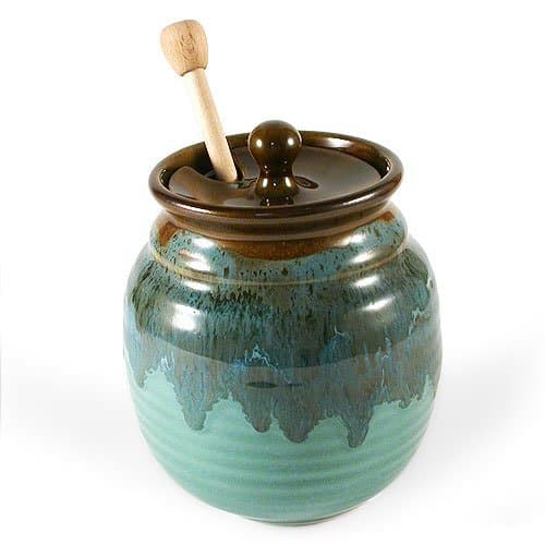 Clay Honey Pot