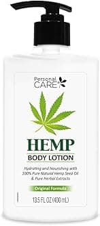 Personal care Hemp Body Lotion with Pump