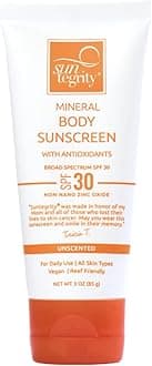 UNSCENTED Mineral Sunscreen For Body - 3 oz.