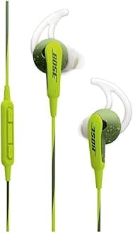 KLHY Bose SoundSport In-Ear Headphones For Apple Devices (741776-0030) - Energy Green (Renewed)