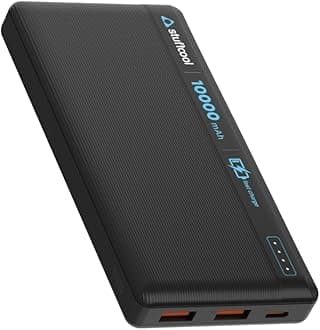 Stuffcool Major 10000mAh 20W Type C PD, 22.5W QC3.0 Type A Port Fast Charging Powerbank, Charges iPhones 50% in 30 mins, Supports Fast Charging for Galaxy, Pixel and Other Android Devices
