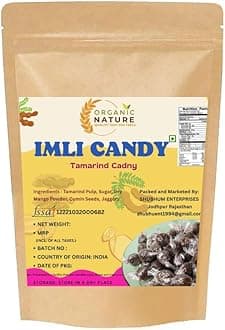ORGANIC NATURE Imli Candy Khatti Methi Imli Chulbuli Imli Tamarind Twist Candy Tamarind Candy (PACK OF 900 GRAM)