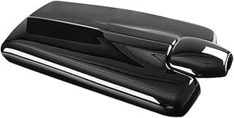 Car Center Armrest Box Cover Set for Mercedes Benz E Class W212 2010 2011 2012 2013 2014 2015 Interior Auto Accessories ABS (Piano Black)