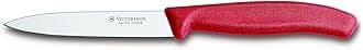 4-Inch Swiss Classic Paring Knife with Straight Blade, Spear Point, Red