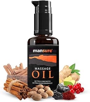ManSure Ayurvedic Massage Oil For Men 30 ml