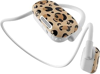 Purity Air Open Ear Headphones - True Air Conduction Wireless Bluetooth Open Ear Earbuds with Dual Mic for iPhone/Android - Secured Long Wearing Comfort, Sports Sweat Resistant (Skull Camo)