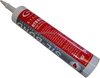 Sil-Bond Food Grade NSF FDA RTV Silicone Sealant Adhesive Red High Temp 10.3oz (Standard Version) (Standard Version)