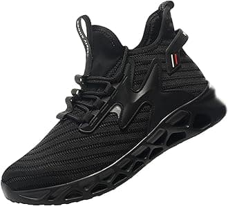 OWIFSteel Toe Boots for Men Women Lightweight Breathable Safety Work Shoes Construction Sneakers