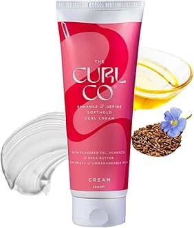 - The Curl Co Softhold Curl Cream | For Dry, Frizzy, Wavy, Curly Hair | 2in1 Styling cream with leave-in conditioner and soft hold gel | No sulphates, silicones, parabens, alcohol, mineral oils | 200 g