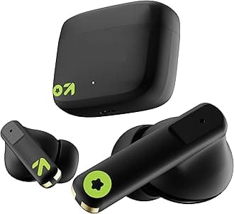 Z60 Made in India Ear Buds Wireless with 60H Playtime, 4 ENC Mics Clear Calling, 50ms Low Latency Gaming, 13mm Bass Driver Earbuds Bluetooth Wireless Earphones (Raven Black)