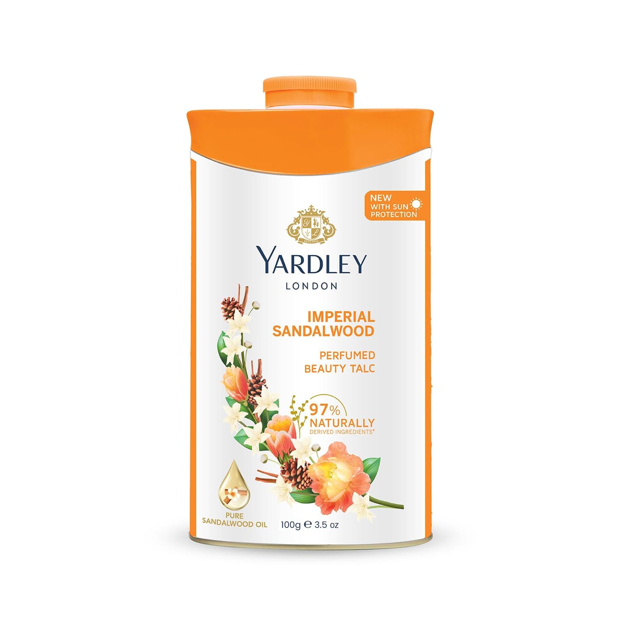 Perfumed Talc Sandalwood 100g