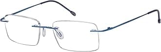 Eyekepper Frameless Reading Glasses for Men Reading - Rectangle Rimless Reader Eyeglasses