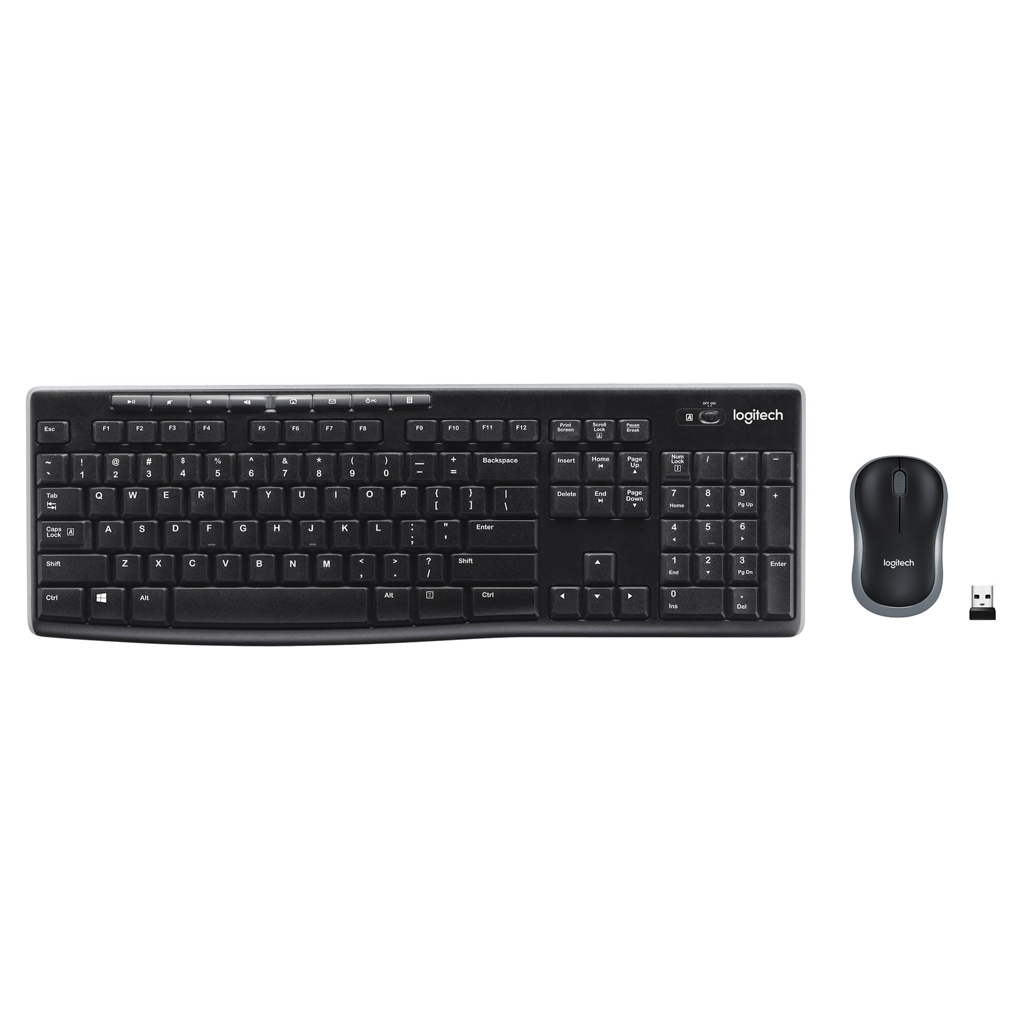 Logitech TS-270004 MK270 Wireless Combo Keyboard and Mouse