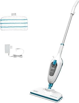 Steam Mop for Hard Floor, White (HSM13E1)