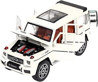 1:32 Scale Die-Cast AMG-G65 SUV Car【Colors as Per Stock】 with 6 Openable Doors and Pull Back Action & Working Lights【Pack of 1】
