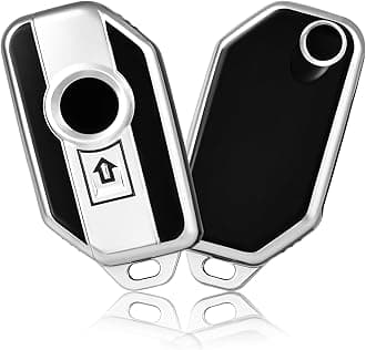 Key Fob Cover for BMW, Special Key Fob Case Cover Holder for BMW R1250GS ADV R1200GS C400GT 750GT F850 F750GS F850GS F900R F900XR K1600 K1600GTL S1000R S1000XR Motorcycle Accessories, Black