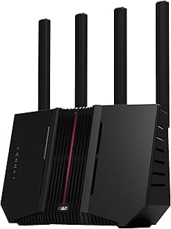 RT-BE92U BE9700 Tri-Band WiFi 7 Router, Supports New 320MHz Bandwidth & 4096-QAM, MLO, AI WAN Detection, AiMesh Support, Subscription-Free Network Security & Comprehensive VPN Features