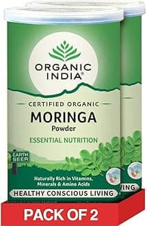 Organic India Moringa Powder 100gm Pack of 2