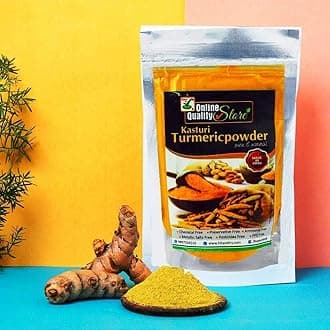 kasturi haldi |kasturi haldi powder for face beauty |kasturi Manjal Wild Turmeric Powder for Skin Whitening |Wild Turmeric Powder |Kasthuri Manjal Powder(300g, Pack of 1)