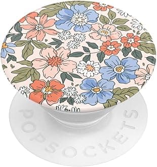 PopSockets Adhesive Phone Grip, Holder, Phone Stand, Flower - Country Fields