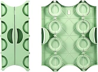 WEITING Kitchen Dumpling Maker,Pie Wonton Dough Press Mold with 8 Compartments - Kitchen Dough Pressing Makers for Women, Men, Chef