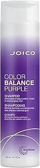 Joico Color Balance Purple Shampoo | For Cool Blonde or Gray Hair | Eliminate Brassy Yellow Tones | Boost Color Vibrancy & Shine | UV Protection | With Rosehip Oil & Green Tea Extract