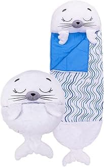 High Street TVHappy Nappers Sleeping Bags For Girls And Boys - Large & Medium Character Sleeping Bags And Play Pillows