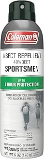 Coleman DEET Insect Repellent, 40% Deet Bug Repellent 6 oz.