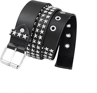Studded Punk Y2K Goth Belt for Men or Women