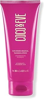 Coco & Eve Sun-kissed Gradual Tanning Lotion - Natural Sunless Moisturizing T...