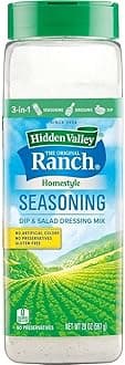 The Original Ranch Home-Style Dip, Seasoning & Salad Dressing Mix Shaker (20 Ounces) Multi-Purpose Use with No Preservatives
