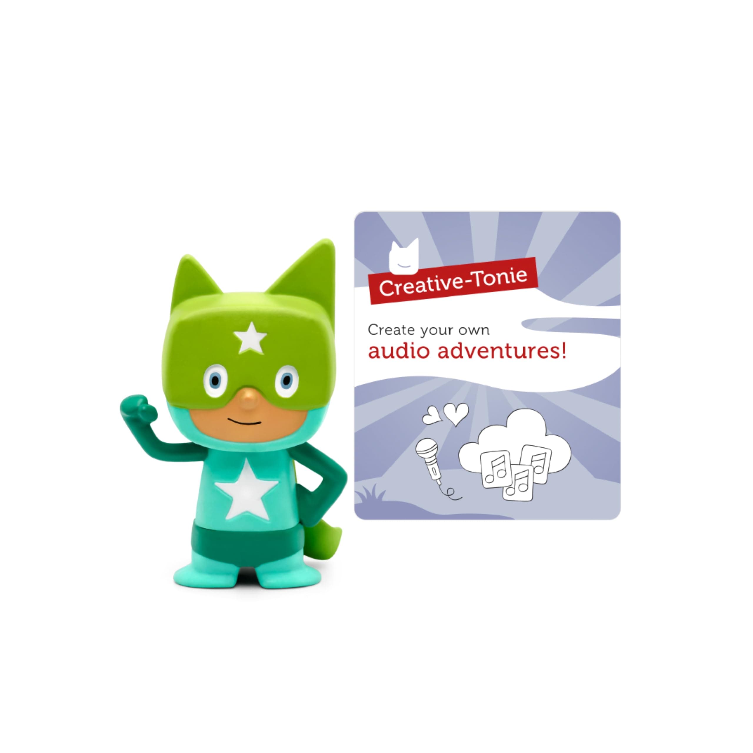 Tonies Superhero Creative Audio Character - Turquoise/Green