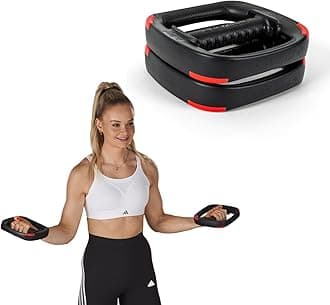 Les Mills™ Dual Purpose Ergonomic Exercise Weight Plates for Total Body Workouts