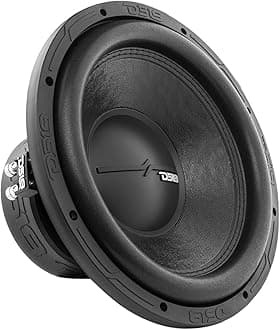 DS18 ZR12.2D Elite-Z 12" Car Audio Subwoofer 1600W Watts Dual Voice Coil 2-Ohm DVC 2+2 OHMS (1 Speaker),Black