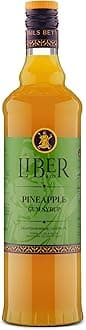 Liber & Co. Pineapple Gum Syrup - Craft Cocktail Mixer with 60% Pineapple Juice, Pure Cane Sugar & Gum Arabic - Essential for Pisco Punch, Jungle Birds & Tiki Cocktails - Makes 50 Drinks (25.4 oz)