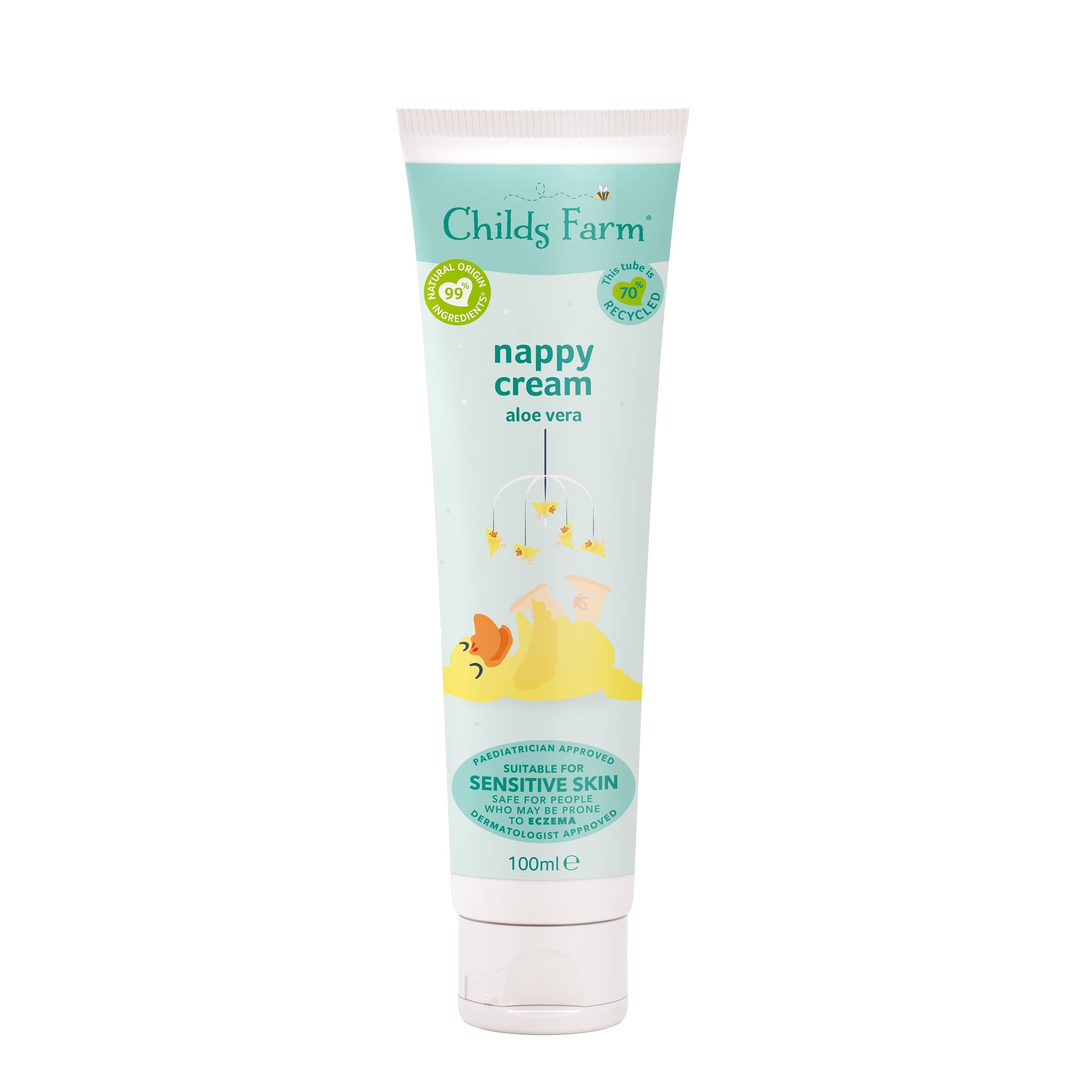 – nappy cream, unfragranced 100ml