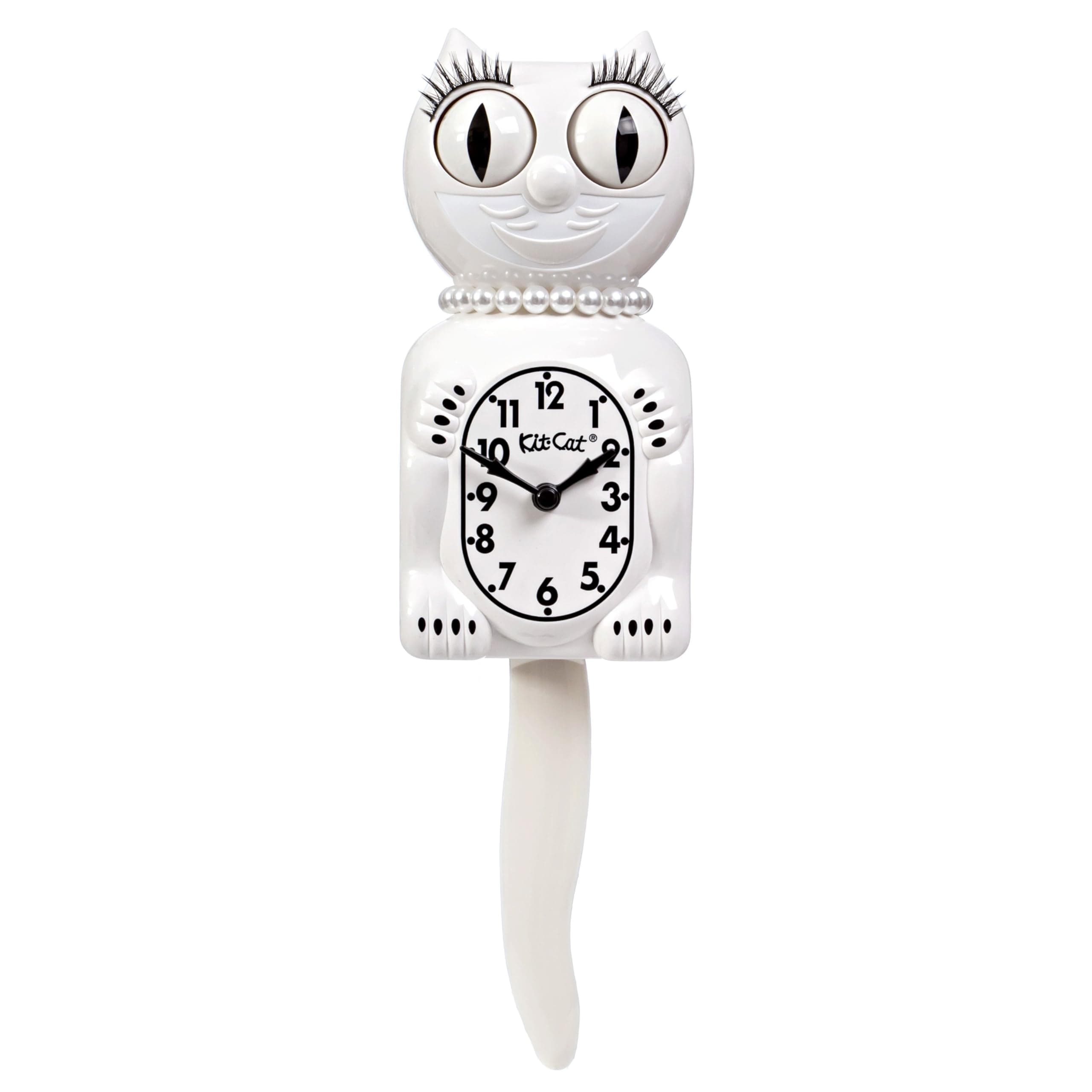 KIT CAT Klock® Limited Edition Lady (White)
